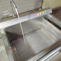 Hexu JC-300 Ozon RVS Pomp Multifunctionele Fruit Groente Maïs Wasmachine Perzik Kers Bosbes Pruim Moerbei