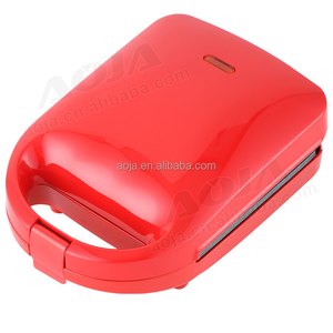 AOJA Machine à sandwich facile à utiliser pour petit-déjeuner Mini <span class=keywords><strong>gaufrier</strong></span> à gâteau Machine à gaufres à sandwich antiadhésive avec <span class=keywords><strong>multi</strong></span>-<span class=keywords><strong>plaques</strong></span> - Product Image 3