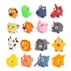 Newest Squeeze Eyes Pop Animal <b>Fidget</b> Stress Relief Toys Popping <b>Keychain</b> Party Favors Boys Girls PU Custom Color Custom Logo - Product Image 6