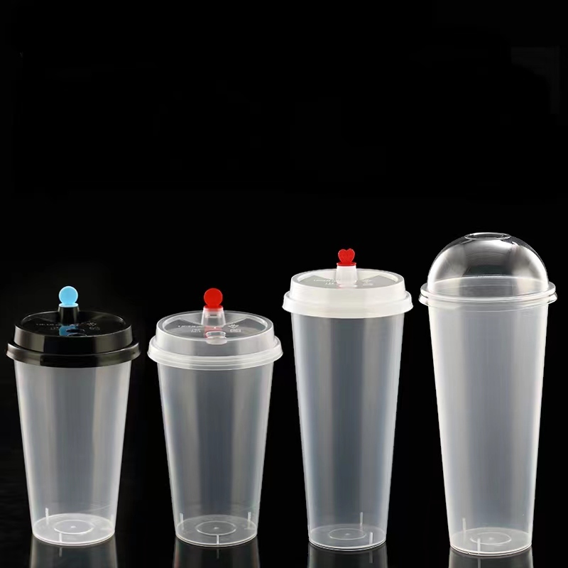 Custom Clear 700ml 16oz 2 Compartment
