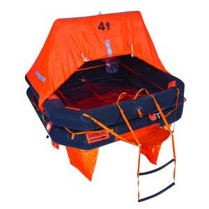 سفينة مجلس رمي نفخ liferafts إنقاذ الحياة المستخدمة 4 شخص الحياة طوف - Product Image 3