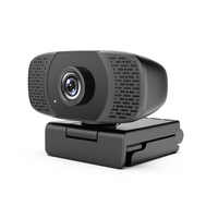4K kamera Web Full HD 1080 P 1080 p 2K, kamera Web fokus tetap USB PC untuk Laptop komputer dengan mikrofon