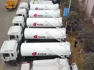 รถดูดสิ่งปฏิกูลรถดูดสิ่งปฏิกูลปั๊มสุญญากาศ7000L 8000L 5000L 4000L 3000L จีน - Product Image 2