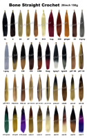 Cheveux Synthétiques Doux et Sans Enchevêtrement, 24 Pouces 150g, Lisses et Soieux, En Vrac pour Tresses au Crochet, Extensions de Cheveux en Queue de Cheval, Cheveux à Tresser Soie