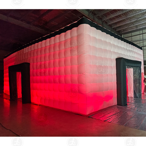 Bán buôn xách tay <span class=keywords><strong>Inflatable</strong></span> chiếu sáng lều cho bên ngoài trời <span class=keywords><strong>Cube</strong></span> hộp đêm lều cho sân sau sử dụng - Product Image 2