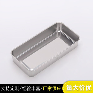 Bandeja Rectangular de Acero Inoxidable 304, Apta para Alimentos, Utensilio de Cocina para Uso Comercial - Product Image 5