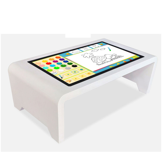 43 Inch Waterproof Interactive Touch Screen Table Interactive Learning Touch Table Screen Smart Table Touch Screen For Kids