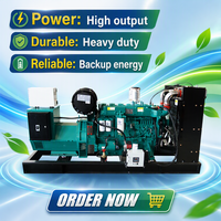Groupe électrogène diesel de type ouvert 300KW 500KW avec bloc moteur en fonte et panneau de commande numérique pour unité d'entretien industrielle