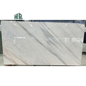 HDSTONE Vente en gros de marbre poli <span class=keywords><strong>pas</strong></span> <span class=keywords><strong>cher</strong></span>, marbre blanc naturel pour les murs du salon, les escaliers, la décoration intérieure, grandes dalles - Product Image 5