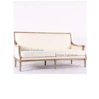 Nouveau design de canapé en bois massif mobilier de salon style européen canapé de mariage