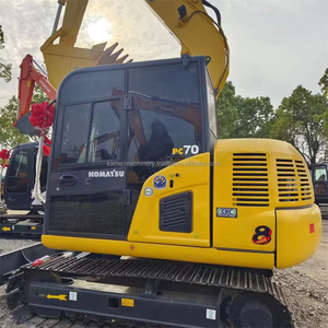 À vendre pelle sur chenilles Komatsu PC70 originale d'occasion pour l'exploitation minière avec de faibles heures de travail pelle Komatsu PC 70 d'occasion - Product Image 3