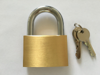 Cadenas en laiton de haute qualité AJF 30-70MM CN;ZHE 2 clés en laiton massif (KD ou KA) Sécurité renforcée pour portes