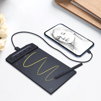Tablette graphique ultra-fine USB 8192 niveaux de pression avec 5080 LPI et stylet sans batterie à 5 boutons pour artistes numériques