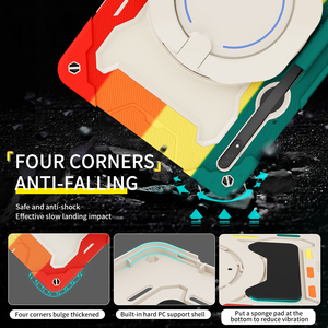 Custodie per Tablet di vendita calda per Samsung Galaxy <span class=keywords><strong>Tab</strong></span> <span class=keywords><strong>S8</strong></span> S9 <span class=keywords><strong>Ultra</strong></span> Multicolor a misura di bambino custodie protettive per Tablet durevoli - Product Image 3