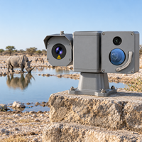 Buiten camera met IP67 CMOS thermische sensor en PTZ voor anti-jacht bewaking en detectie van poachers