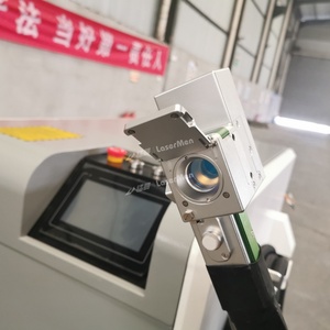 1500W 2000W 3000W Máquina de eliminación de óxido de limpieza láser de fibra continua de mano para limpiador de pintura de barniz de madera de Metal - Product Image 4