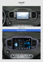 Lecteur audio de voiture Bosstar pour Kia Sorento 2015-2016, lecteur multimédia de voiture, système de navigation Android pour voiture