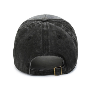 Cappelli da Baseball in Cotone Lavato Stile Vintage Europeo-Americano con Ricami per Uomo e Donna - Product Image 3