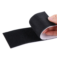 Taille personnalisée Vente en gros Crochet et boucle Attaches de câble Réglable Vel Cro Sangles de vélo Boucle Sangle Logo personnalisé Ruban Rohs