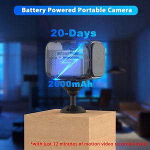 Tuya 4G An Ninh Máy Ảnh Pin Powered Di Động Xe An Ninh Máy Ảnh 20 Ngày Chờ 4G LTE Micro Mini Máy Ảnh - Product Image 3