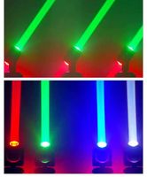 Double face double face RGBW 4in1 LED Wash Stage Light Home Party Night Club 180W Mini Moving Head Project Disco Sharpy Beam Light