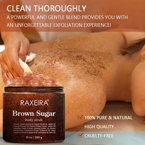 Vente de gros Exfoliant pour soin de la peau Corps Exfoliant au sucre Marque privée Exfoliant naturel biologique pour le corps à la cassonade - Product Image 3