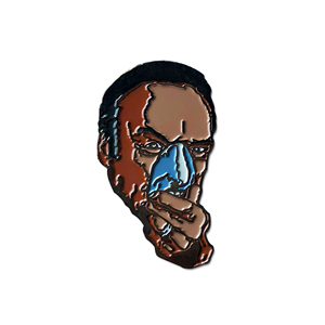 <span class=keywords><strong>Rojo</strong></span> juego de esmalte suave insignias de metal con la gente sin rostro Pines de solapa - Product Image 3