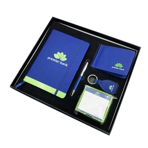 Bộ Quà Tặng Doanh Nghiệp Tinh Tế Máy Tính Xách Tay Nhỏ + Hộp Danh Thiếp + Bút + Móc Khóa + Chú Ý Năm Mảnh Kinh Doanh - Product Image 2
