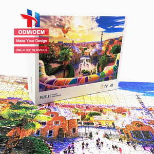 Nhà Máy Giá Tùy Chỉnh Jigsaw <span class=keywords><strong>Puzzle</strong></span> 500 <span class=keywords><strong>1000</strong></span> Cái Tông Trò Chơi Câu Đố Cho Người Lớn - Product Image 1