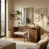 Meubles de chambre personnalisés 2026 : Dressing, coiffeuse et espace maquillage – Vente directe usine