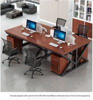 Meilleure Vente - Bureau d'Ordinateur pour Employés de Bureaux, Qualité Supérieure, Plateau Épais