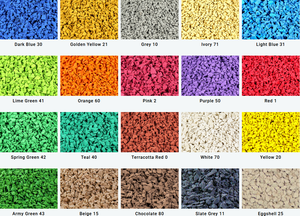 Dalles en caoutchouc de sécurité de haute qualité et granulés EPDM pour tapis de sol en caoutchouc pour salle de sport - Product Image 4