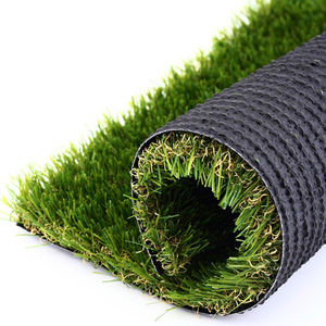 Guangzhou Canton Fair 30mm <span class=keywords><strong>Jardin</strong></span> Pelouse synthétique Tapis d'herbe extérieure Tapis vert Gazon artificiel de haute qualité - Product Image 1