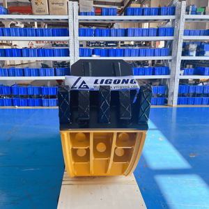 Không quay máy xúc gắn máy nghiền để nghiền bê tông cốt thép, thủy lực demoltion mở lớn Máy Nghiền - Product Image 2