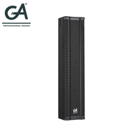 Estilo de moda 4*4,5 "Altavoces Sistema de audio Sonido Columna de música profesional Altavoz Sistema de sonido para exteriores