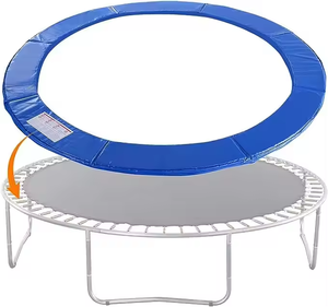 Zoshine, nuevo estilo, cubierta de trampolín de PVC azul, <span class=keywords><strong>Protector</strong></span> de borde de trampolín Circular, resortes de repuesto, diseño plegable y suave - Product Image 3