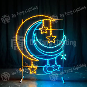 Grande Lampe Lune Ramadan Kareem d'extérieur pour la décoration des rues urbaines, des quartiers commerciaux et des projets de festivals - Product Image 5