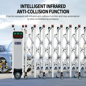 尼日利亚式滑动门自动可扩展屏障门安全电动伸缩门 - Product Image 2