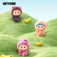 Vente en gros transfrontalière Nouveauté 2026 HEYONE OZAI MINI Abri pour animaux en fourrure PVC Peluche Échelle 1/12 Boîte mystère Collection Cadeau à Exposer