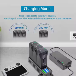 Chargeur de drone multifonction Hub de charge parallèle avec charge de stockage pour DJI Mavic 3 Pro/Classic/<span class=keywords><strong>Cine</strong></span> Drone Accessoires - Product Image 3