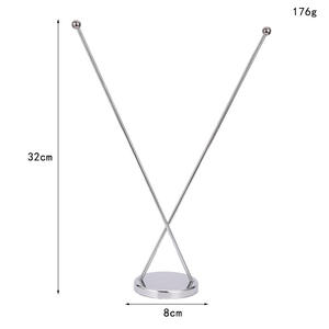 Adorno de Escritorio con Asta de Bandera Cruzada Personalizada, Asta de Bandera Metálica en Forma de V para Decoración de Conferencias y Negociaciones - Product Image 2