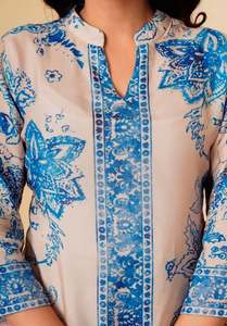 Ensemble coordonné en tissu doux, confortable à porter toute la journée, ensemble coordonné en coton imprimé, ensemble décontracté élégant pour l'été, fabriqué par le fabricant à prix de gros - Product Image 4