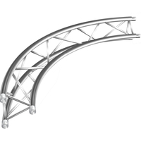 Plate-forme triangulaire en aluminium Truss Cadre de scène Truss circulaire personnalisé pour événement de concert en plein air