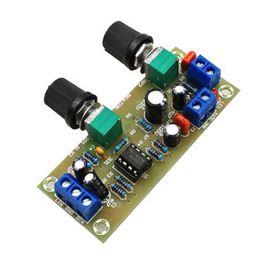 Taidacent 2.1 3 canais acessórios, módulo de controle de volume inteligente placa pré-amplificador de 22hz-300hz som baixo passagem placa de circuito do filtro - Product Image 3
