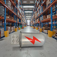 Caja de Empalme de Fibra Óptica para Exteriores, Caja de Unión de Aluminio OPGW para la Construcción de Líneas de Transmisión de Energía