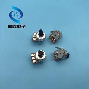 โพเทนชิโอมิเตอร์แบบหมุน 1212 รุ่น B10K B50K B100K แกนครึ่งแกน แกนลายดอกไม้ คาร์บอนคอมโพสิต ตัวลดทอนสัญญาณมาตรฐาน - Product Image 4