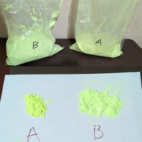 C.I.393 OB1 Lesheng Poudre de colorant dispersé éclaircissant Vert/Jaune 25kg/sac Vente directe usine Utilisé pour accessoires de tuyauterie PVC ABS/HDPE/PE
