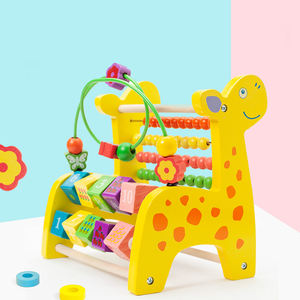 Ábaco Educativo <span class=keywords><strong>de</strong></span> Madera con Diseño <span class=keywords><strong>de</strong></span> Ciervo y Números Coloridos para el Aprendizaje <span class=keywords><strong>de</strong></span> Matemáticas, Conteo y Cálculo para Niños - Product Image 5