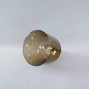 HF Chakra Tones 440Hz 432Hz Smokey Cuencos de cristal de cuarzo de mano para curar el sonido Mango de baño Cuenco de sonido de cristal Yoga - Product Image 5