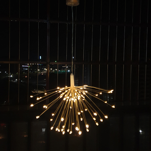 Batería colgante Starburst String Light 120 LED DIY fuegos artificiales cobre guirnalda de hadas <span class=keywords><strong>luces</strong></span> de <span class=keywords><strong>Navidad</strong></span> al aire libre centelleantes <span class=keywords><strong>luces</strong></span> de vacaciones - Product Image 4